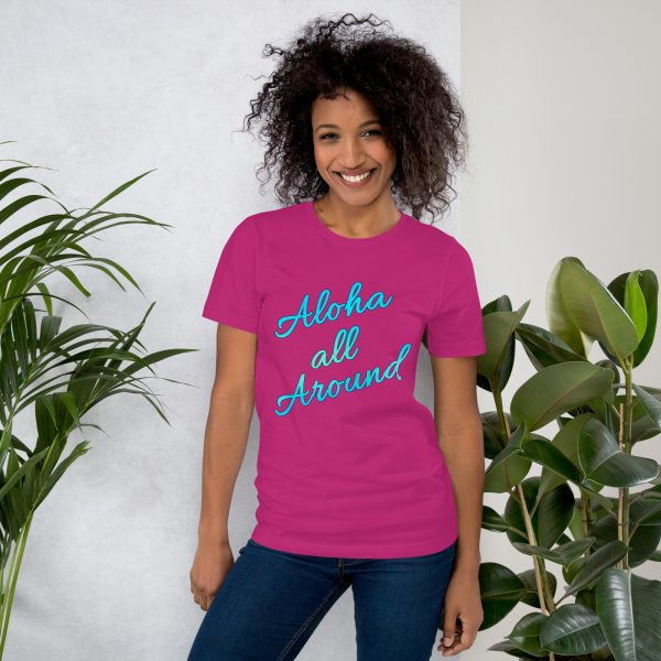 Aloha all Around Short-Sleeve T-Shirt XS-3XL Tee - Image 2