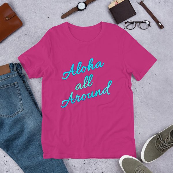 Aloha all Around Short-Sleeve T-Shirt XS-3XL Tee - Image 9