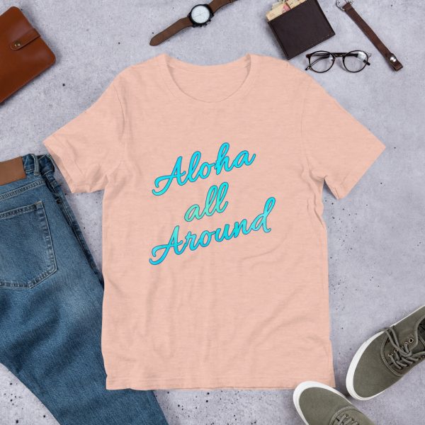 Aloha all Around Short-Sleeve T-Shirt XS-3XL Tee - Image 15