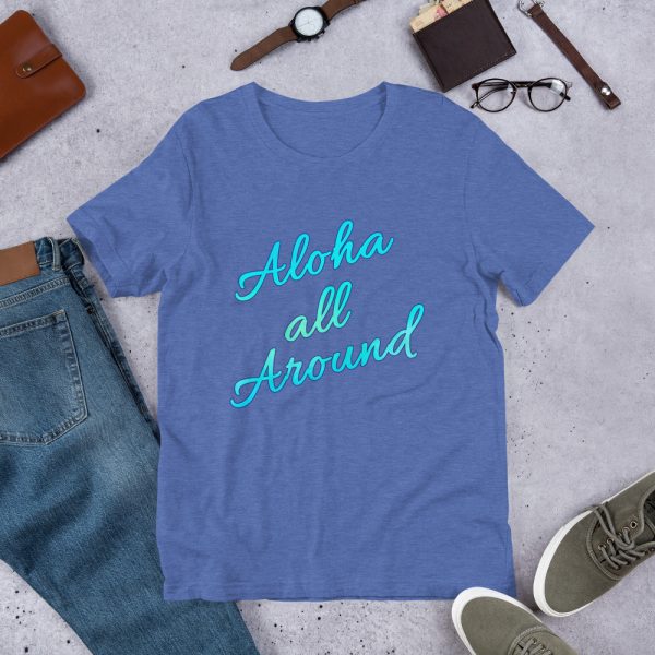 Aloha all Around Short-Sleeve T-Shirt XS-3XL Tee - Image 10