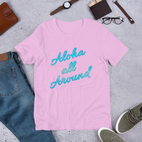 Aloha all Around Short-Sleeve T-Shirt XS-3XL Tee - Image 13